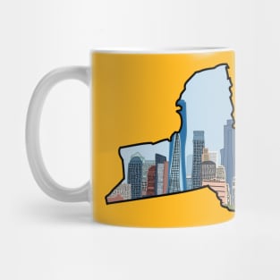 New York State by Courtney Graben Mug